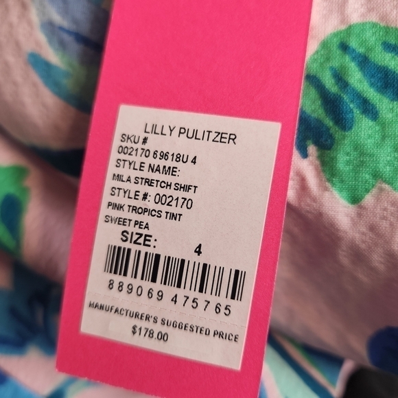 Host Pick 🥳 New Lilly Pulitzer Milo Stretch Shift Dress - Picture 10 of 10